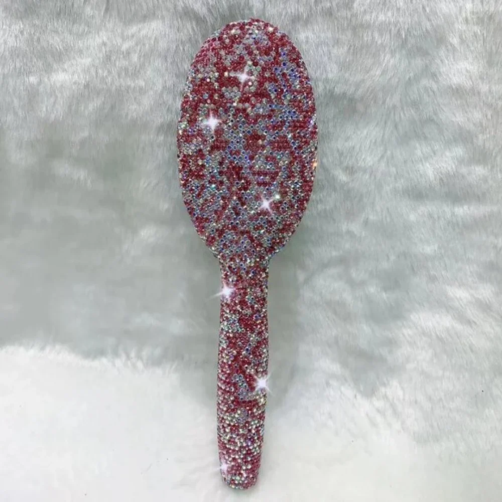 NWT Sparkling Bling Crystal Rhinestone Hair Brush + FREE Gift! - Picture 14 of 15